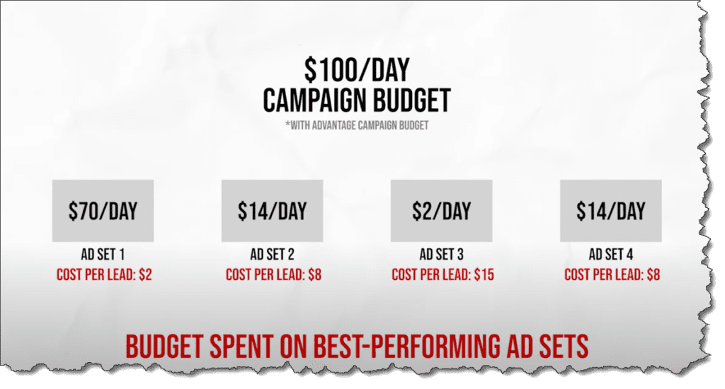 Distribution on Advantage Campaign Budget