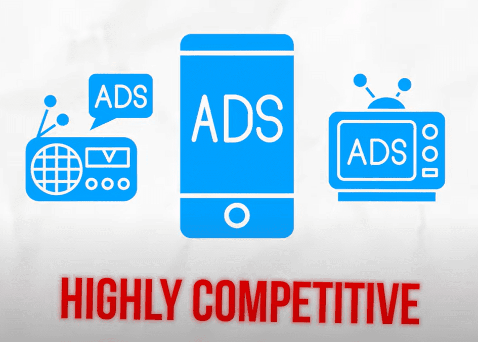 All ad platforms that give a good ROI are competative
