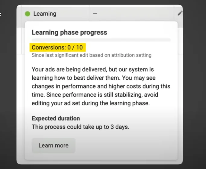 How the new learning phase works