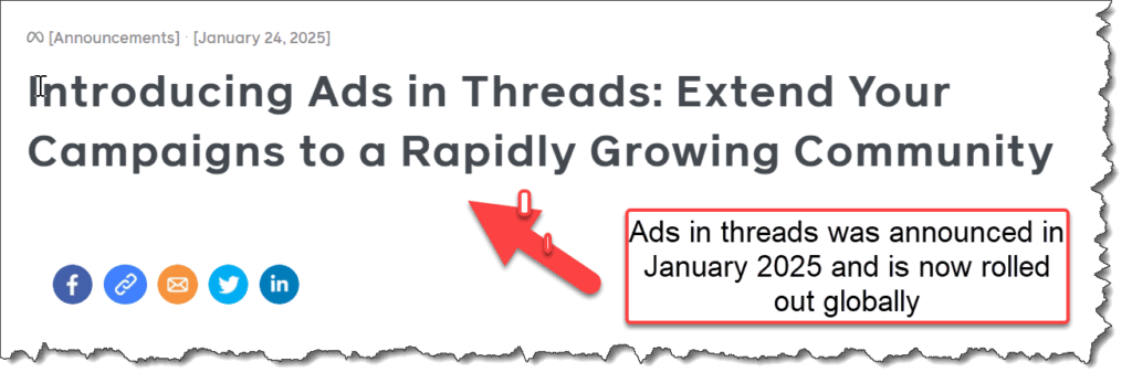Threads started rolling out ads in January.