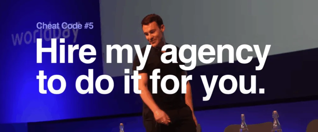 Hire my agency.