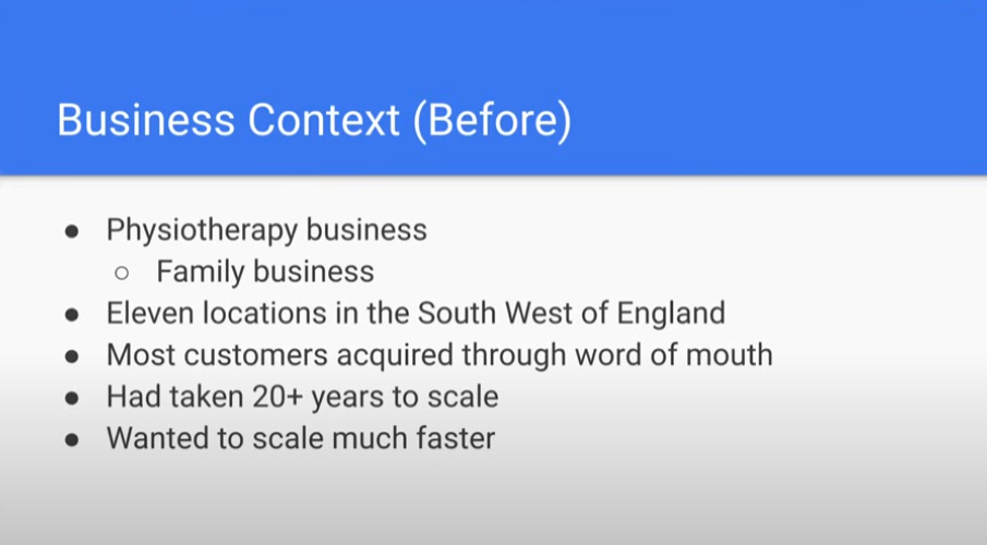 business context before