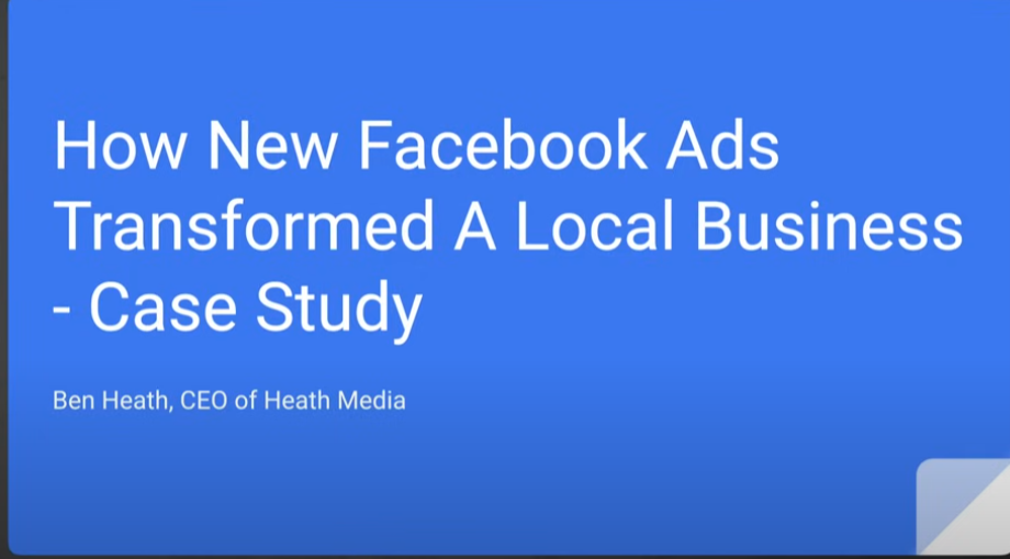 Local business case study. Losing money to profitable.